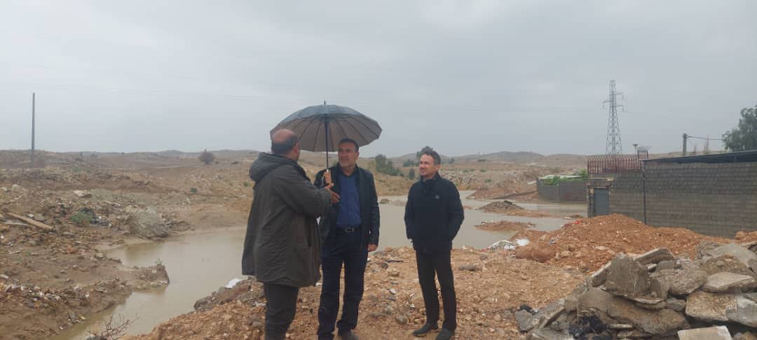 اجرای عملیات رفع تصرف از رودخانه قاسم آباد در شهرستان گچساران