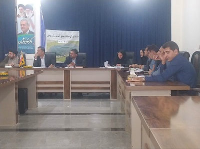 برگزاری اولین جلسه کارگروه سازگاری با کم آبی شهرستان بهمئی